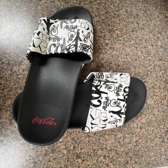 Men's Coca Cola Slides - Picture 3 of 7